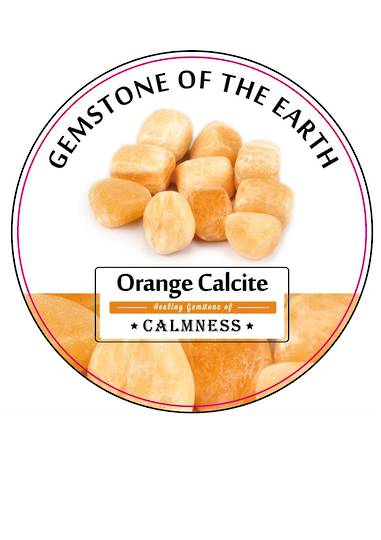 Tumbled Stone – Orange Calcite image 0